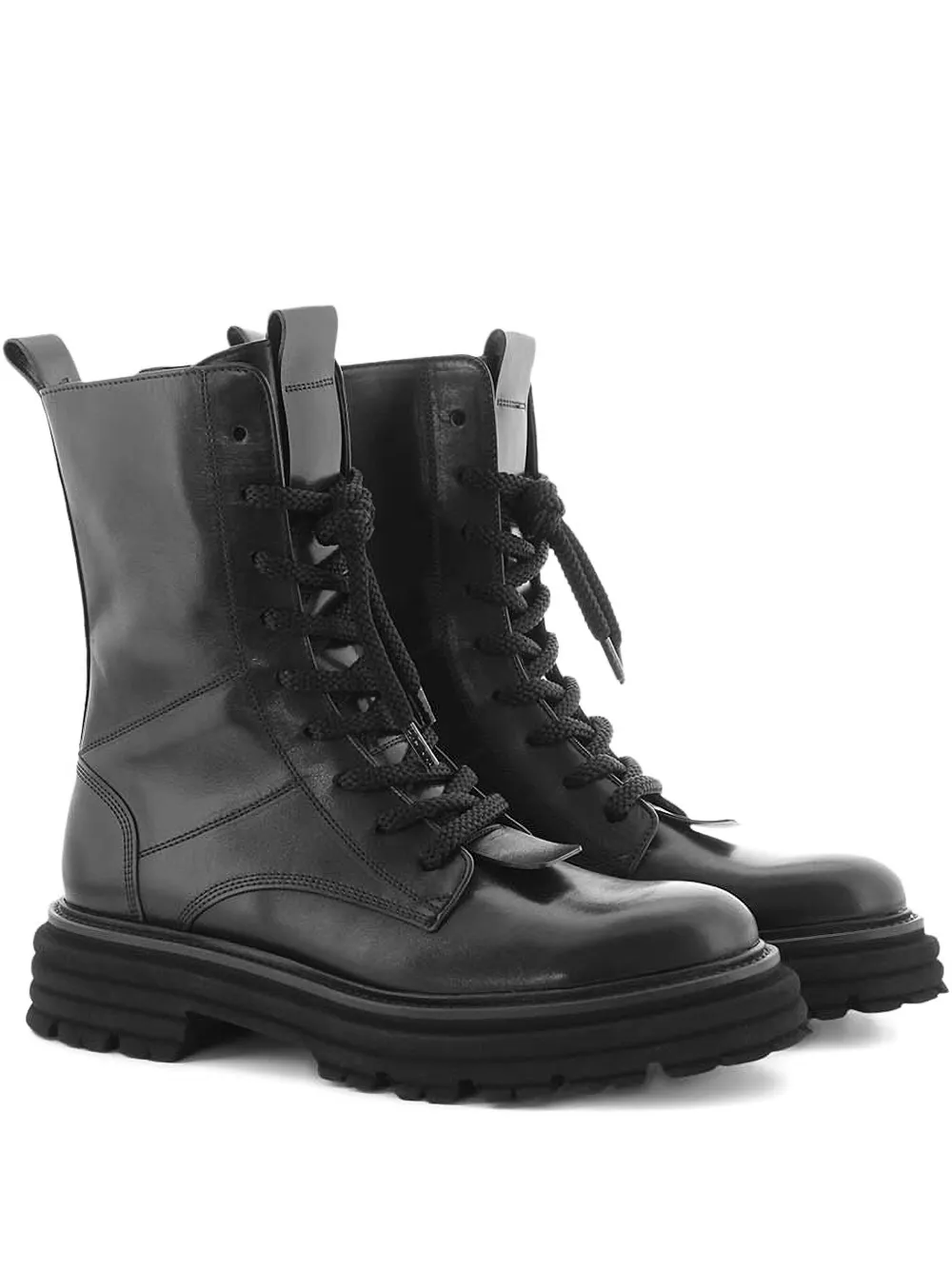 Kennel & Schmenger Master lace-up chunky-sole combat boots Black