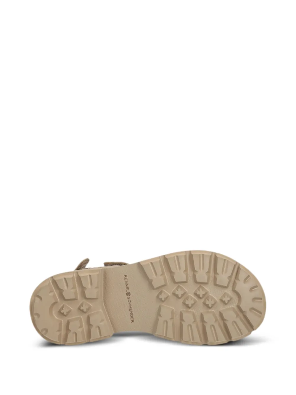 Kennel & Schmenger Sandalen met gewatteerd bandje Beige