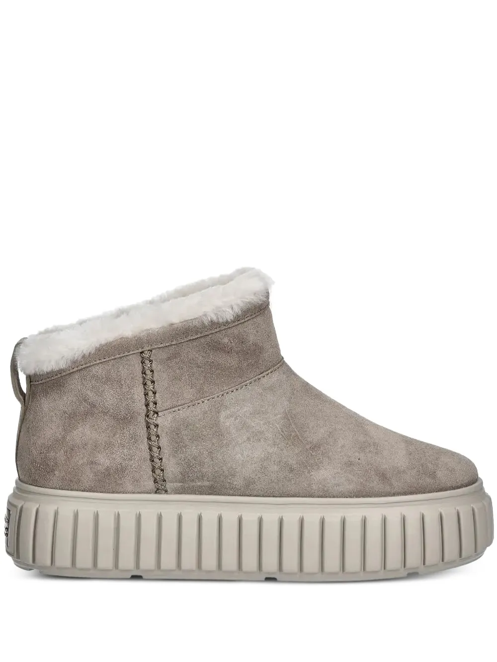 Kennel & Schmenger shearling-lined platform boots Grey