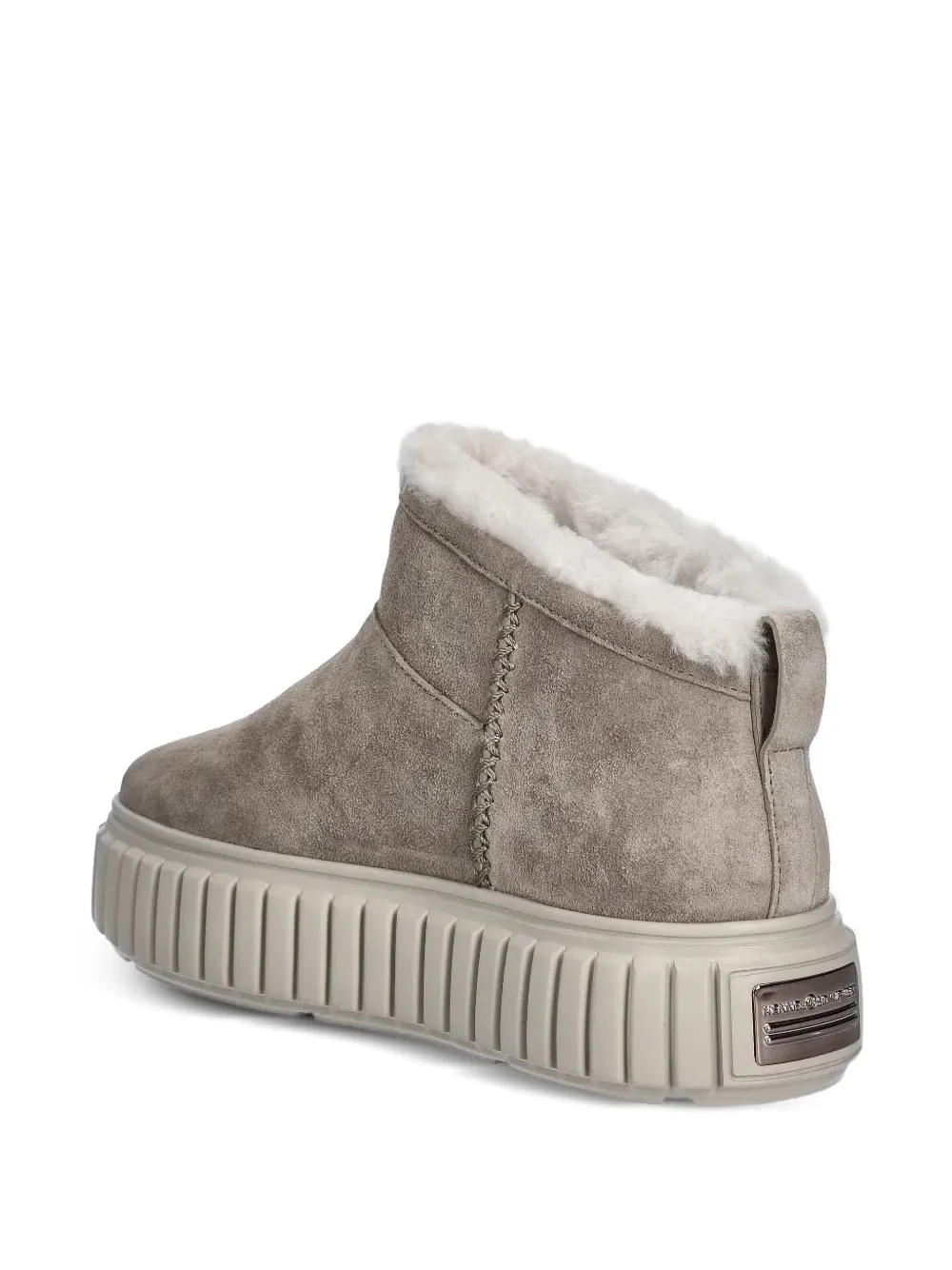 Kennel & Schmenger shearling-lined platform boots Grey