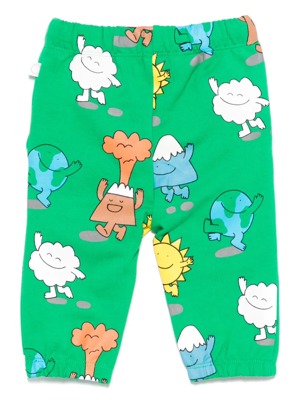 Stella McCartney Kids Broek met print Groen