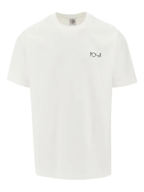 POLAR Social Side logo-embroidered t-shirt