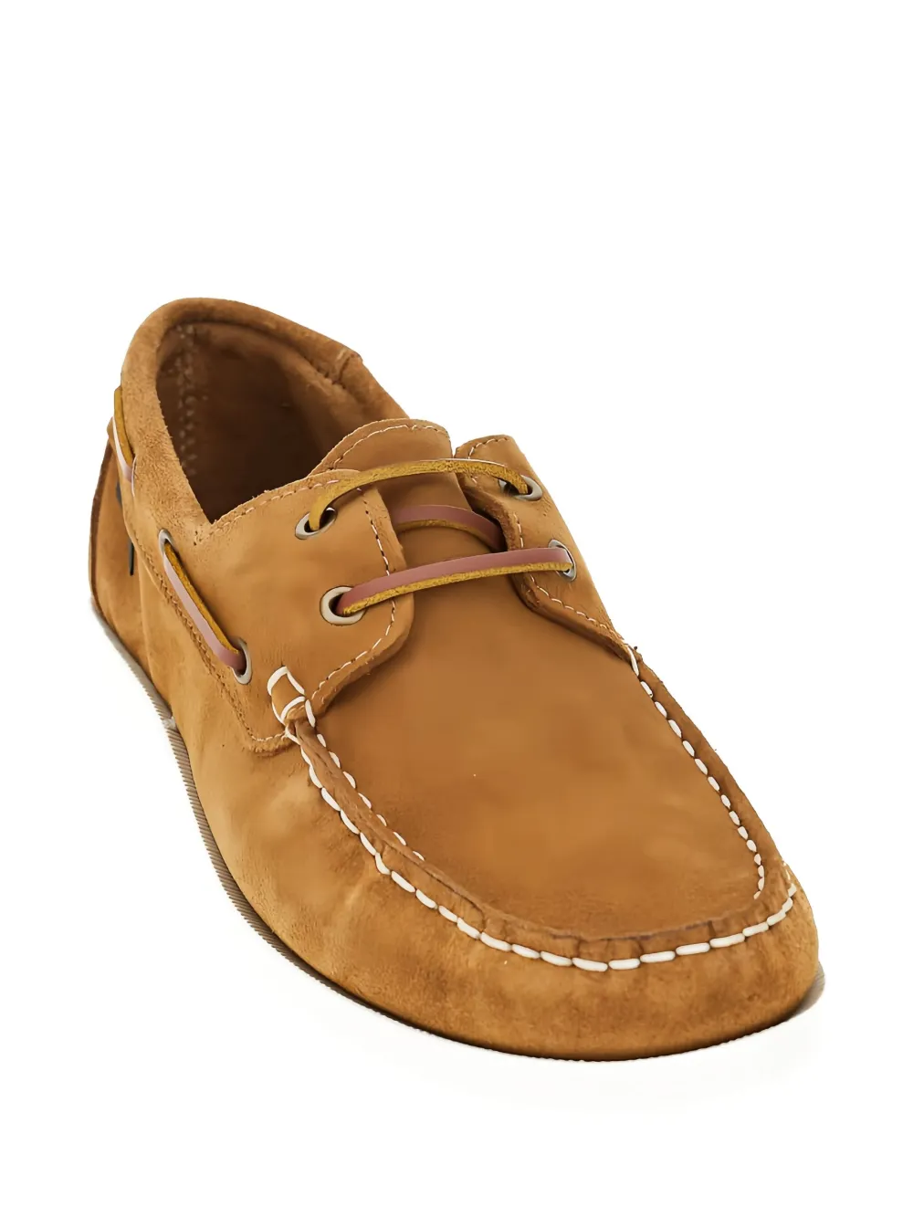 SAXONE OF SCOTLAND suede boat shoes | Image 2