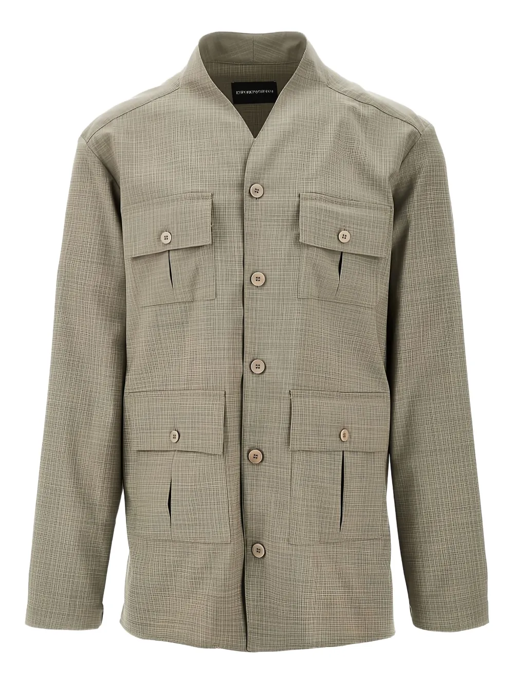 Emporio Armani button-up jacket | gris | Image 1