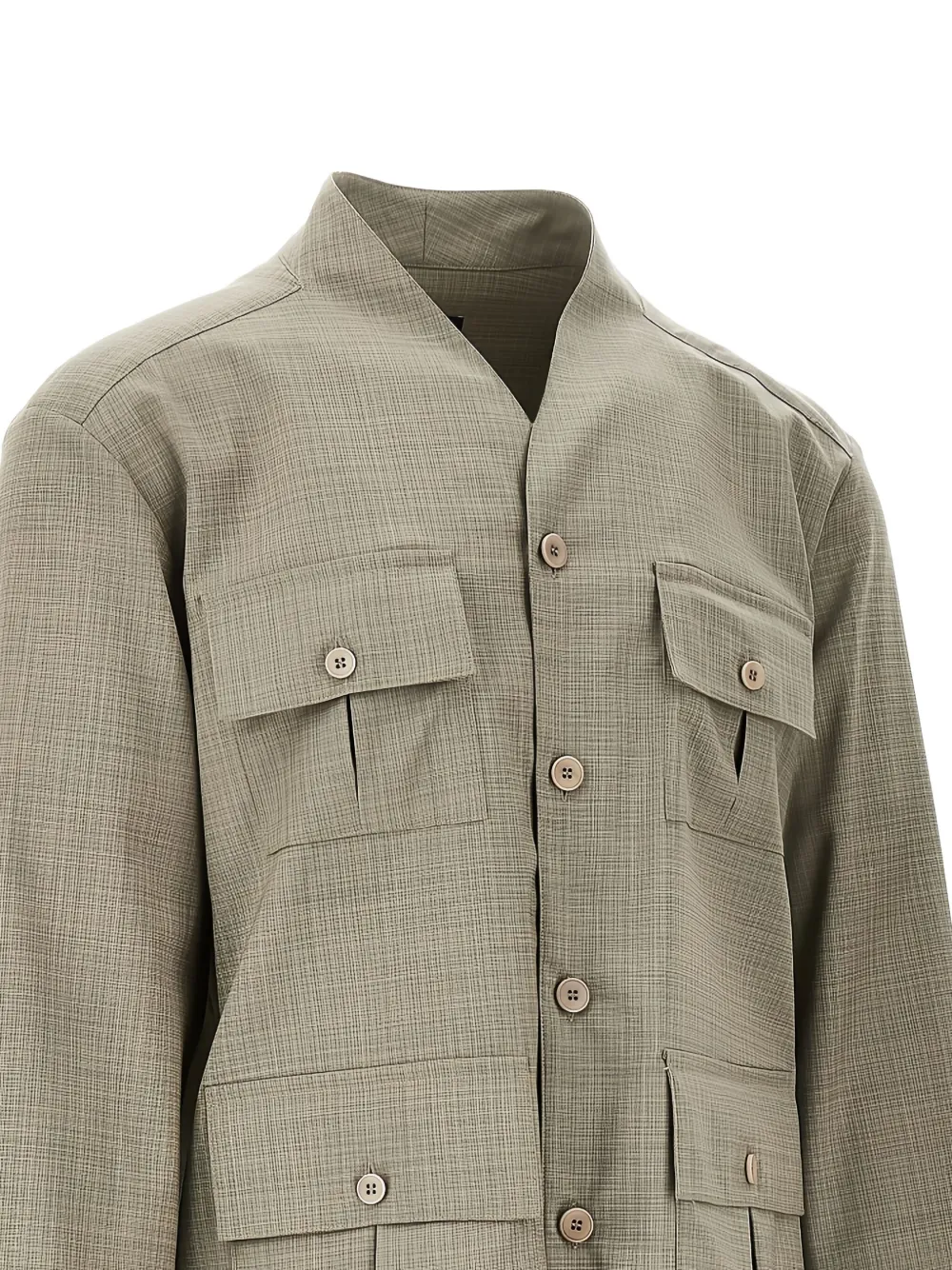 Emporio Armani button-up jacket | Vestes légères | Image 2