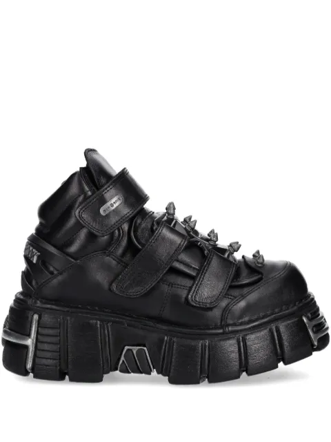 NEW ROCK studded-strap sneakers