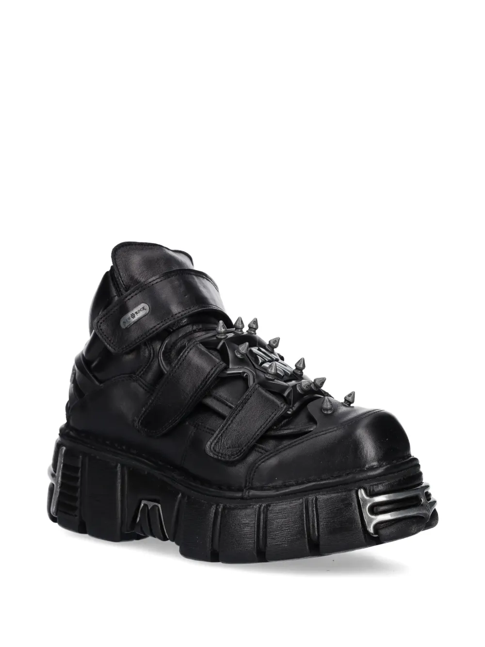 NEW ROCK studded-strap sneakers | High-Tops | Image 2