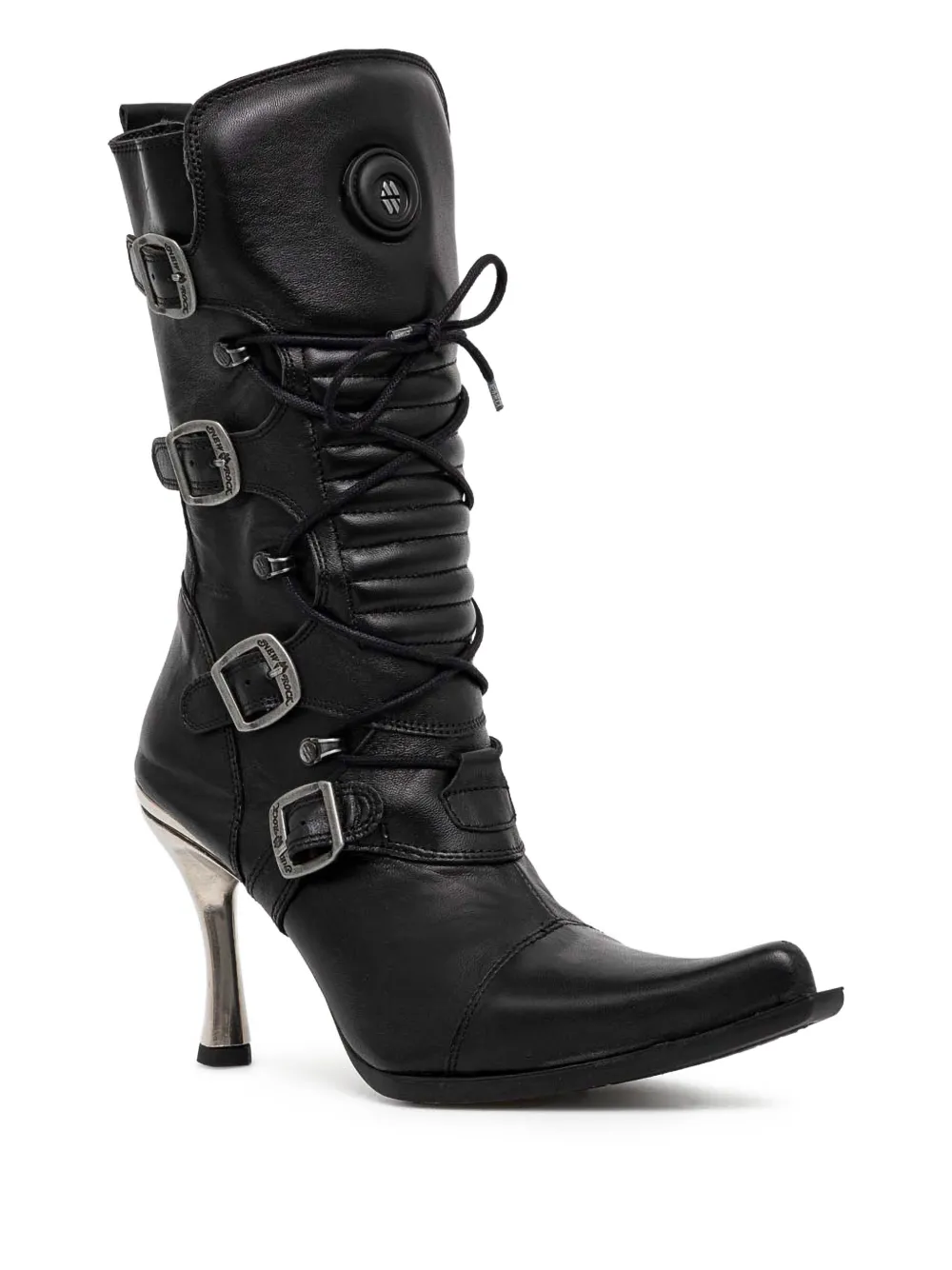 NEW ROCK bottines à talon 100 mm | bottes de motard | Image 2