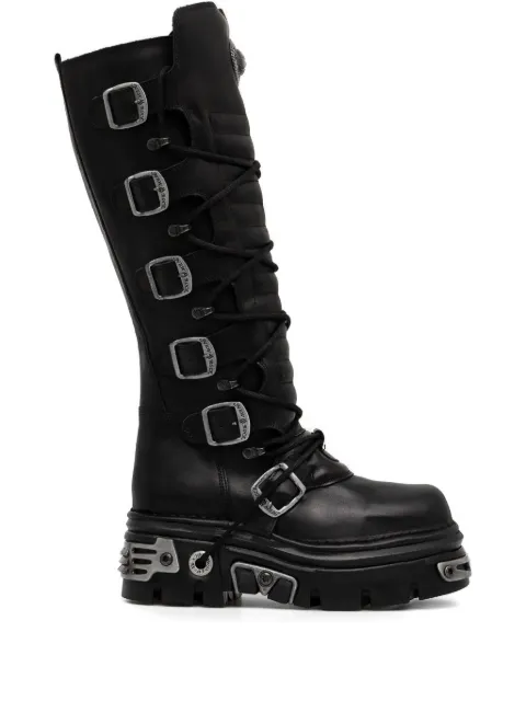 NEW ROCK botas altas Reactor con tacón de 70mm