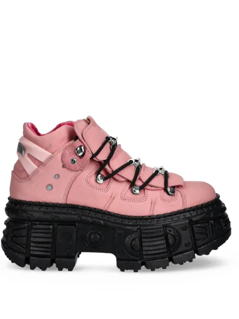 NEW ROCK M-WALL106-C15 lace-up platform sneakers
