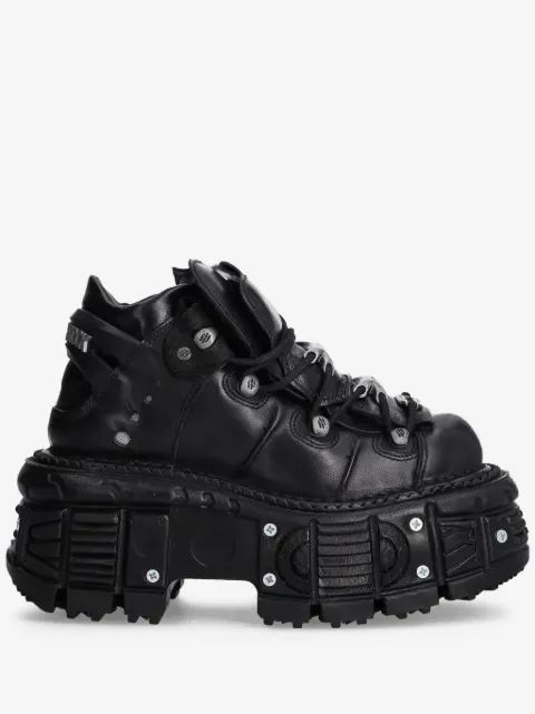 NEW ROCK lace-up platform sneakers