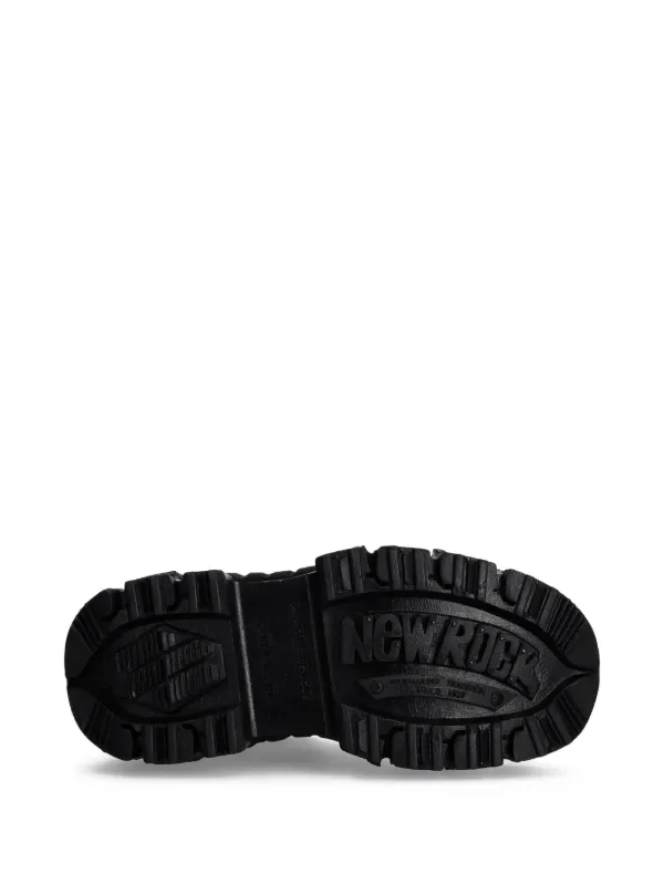 NEW ROCK プラットフォーム スニーカー | ブラック | FARFETCH JP