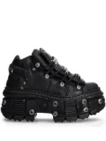 NEW ROCK studded platform sneakers - Black