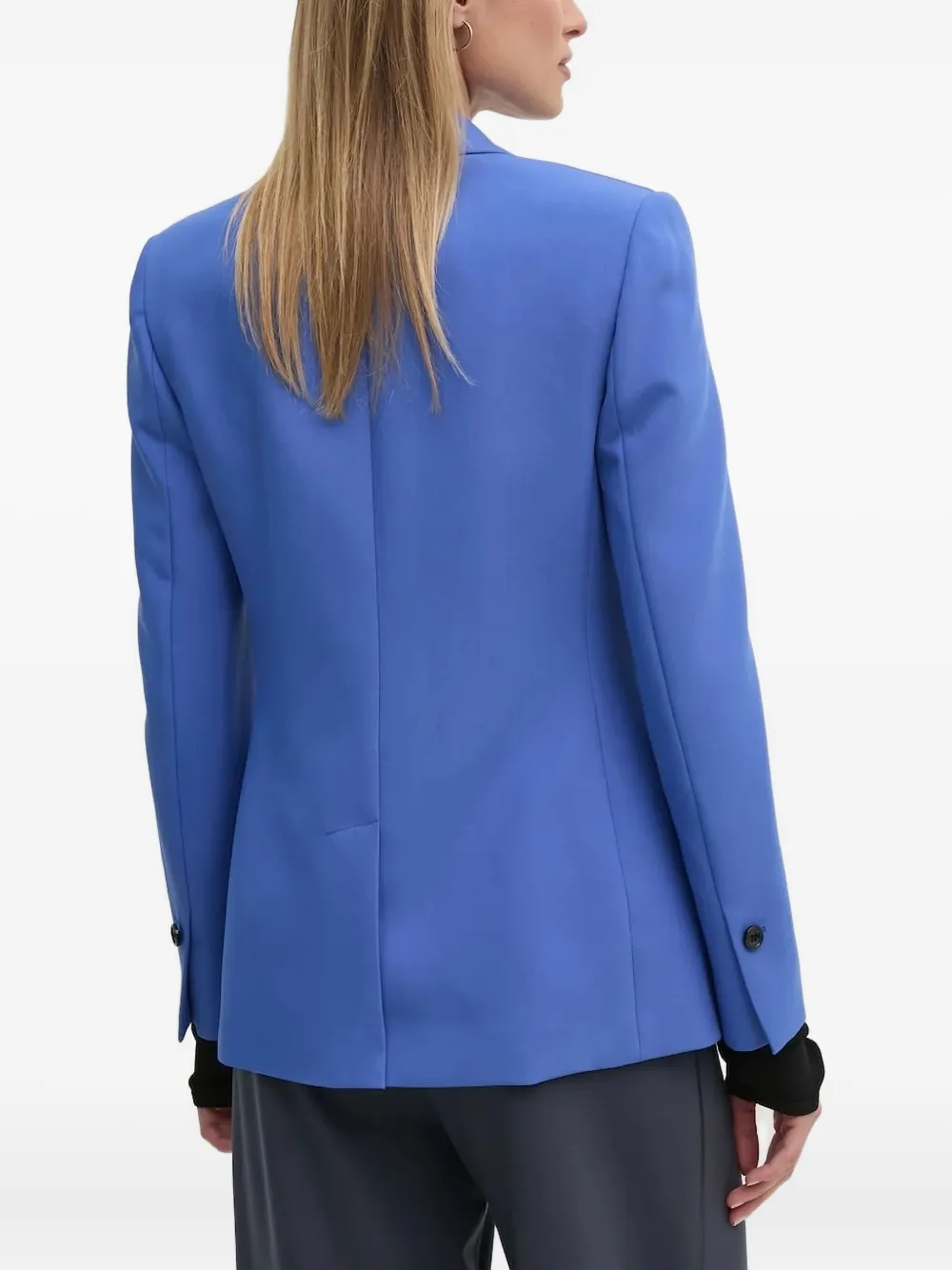 Joop! double-breasted button blazer Blauw