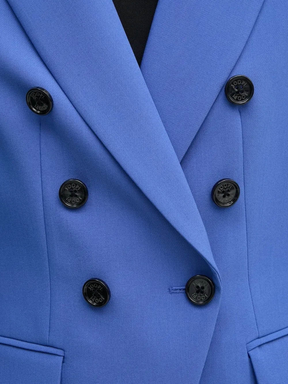 Joop Double-breasted Button Blazer In Blue