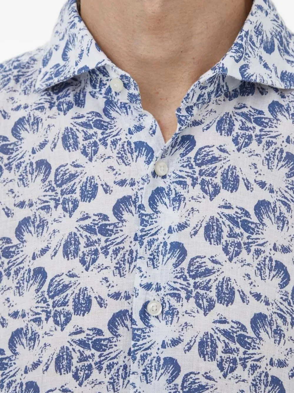 Joop! Overhemd met bloemenprint 422