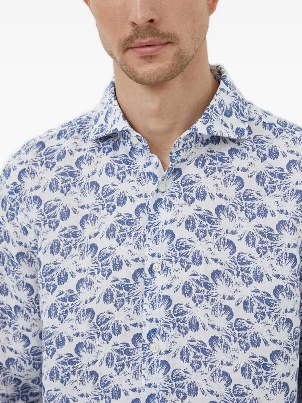 Joop! Overhemd met bloemenprint 422