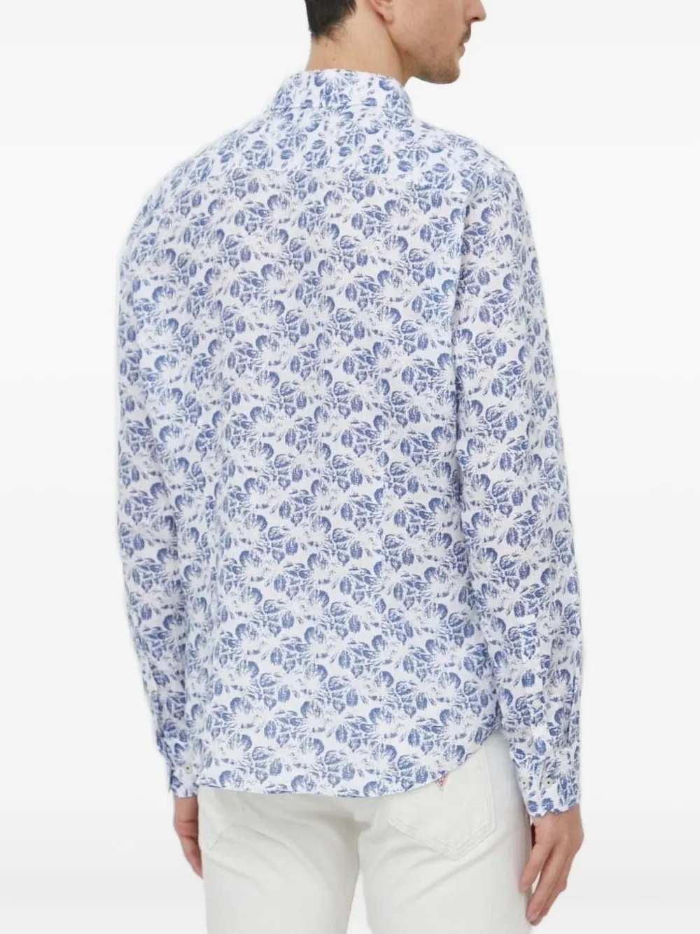 Joop! Overhemd met bloemenprint - 422
