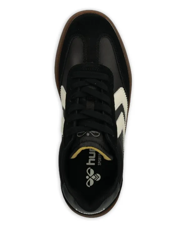 Hummel chevron-detail low-top Sneakers | Black | FARFETCH