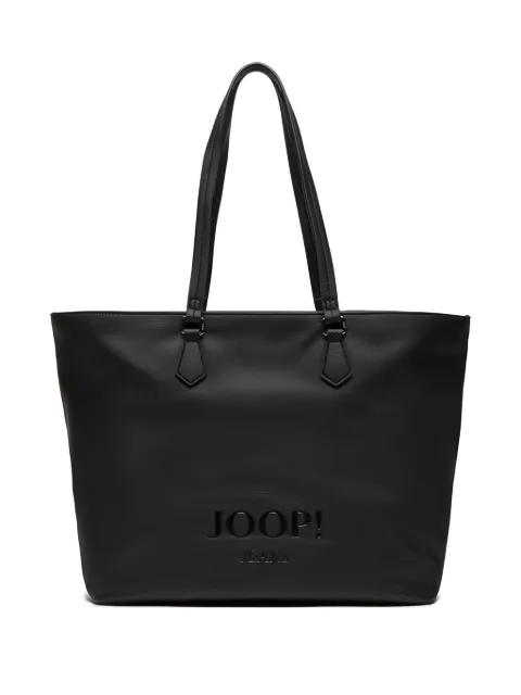 Joop! Lettera embossed-logo tote bag