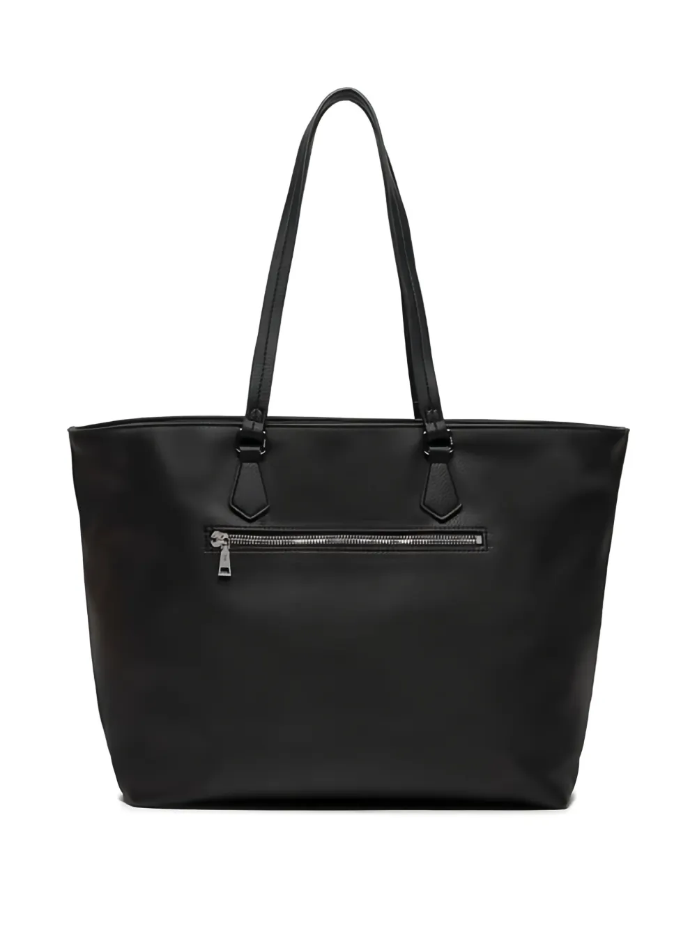 Joop! Lettera shopper met logo-reliëf - Zwart