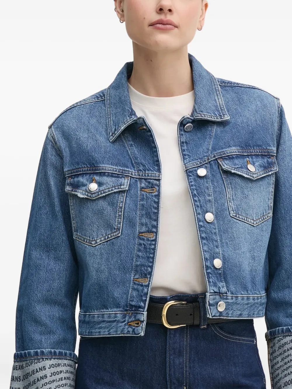 Joop! Denim jack Blauw