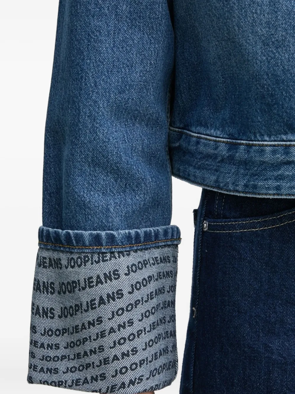 Joop! Denim jack Blauw