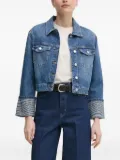 Joop! logo-detail denim jacket - Blue