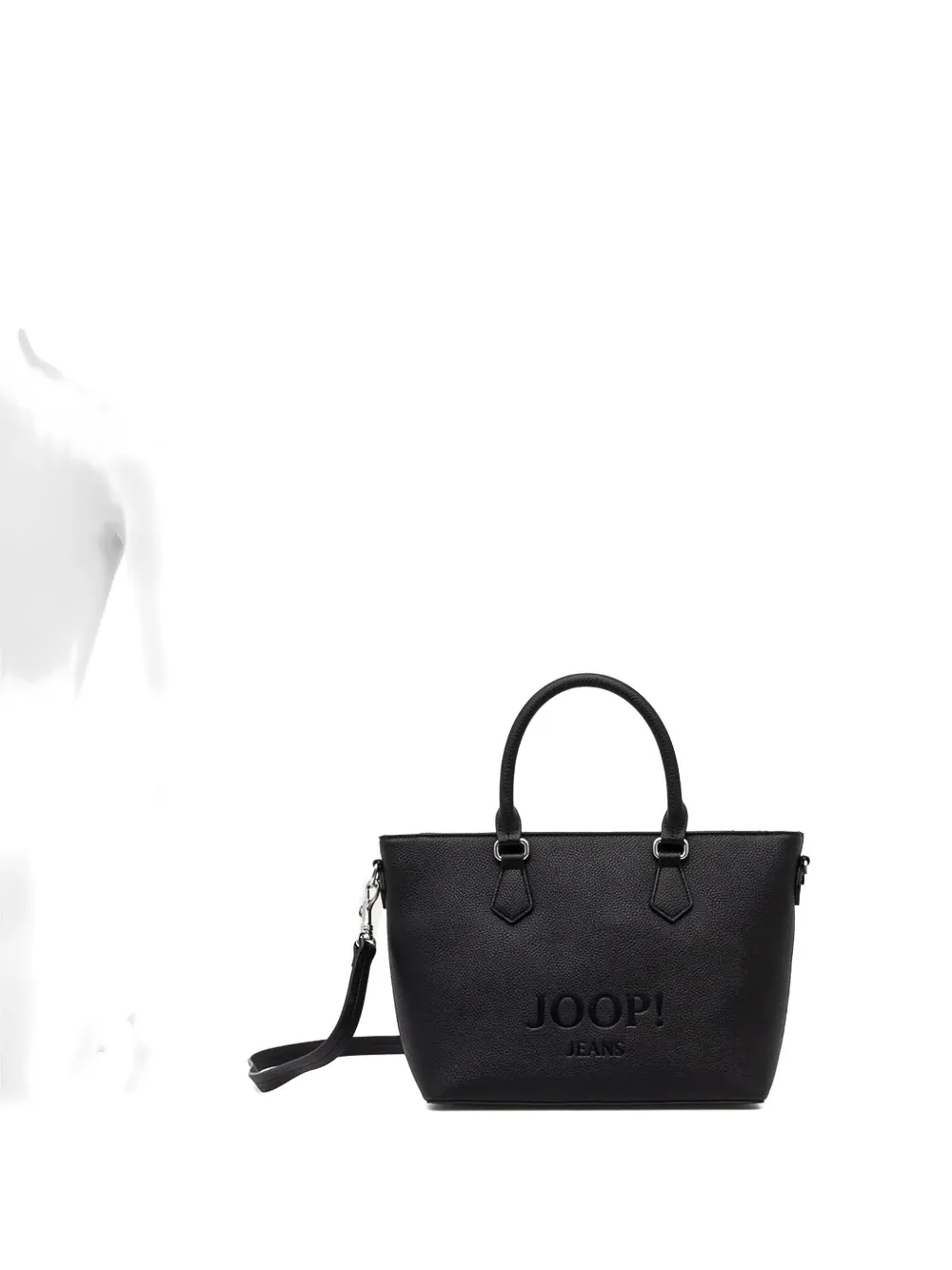 Joop! medium Lettera Ketty tote bag Zwart