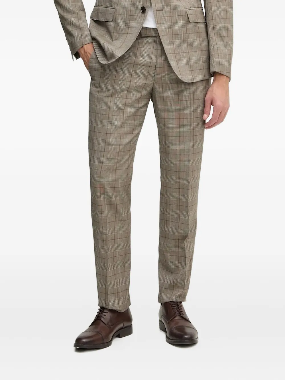 Joop Blayr Tailored Trousers In Brown