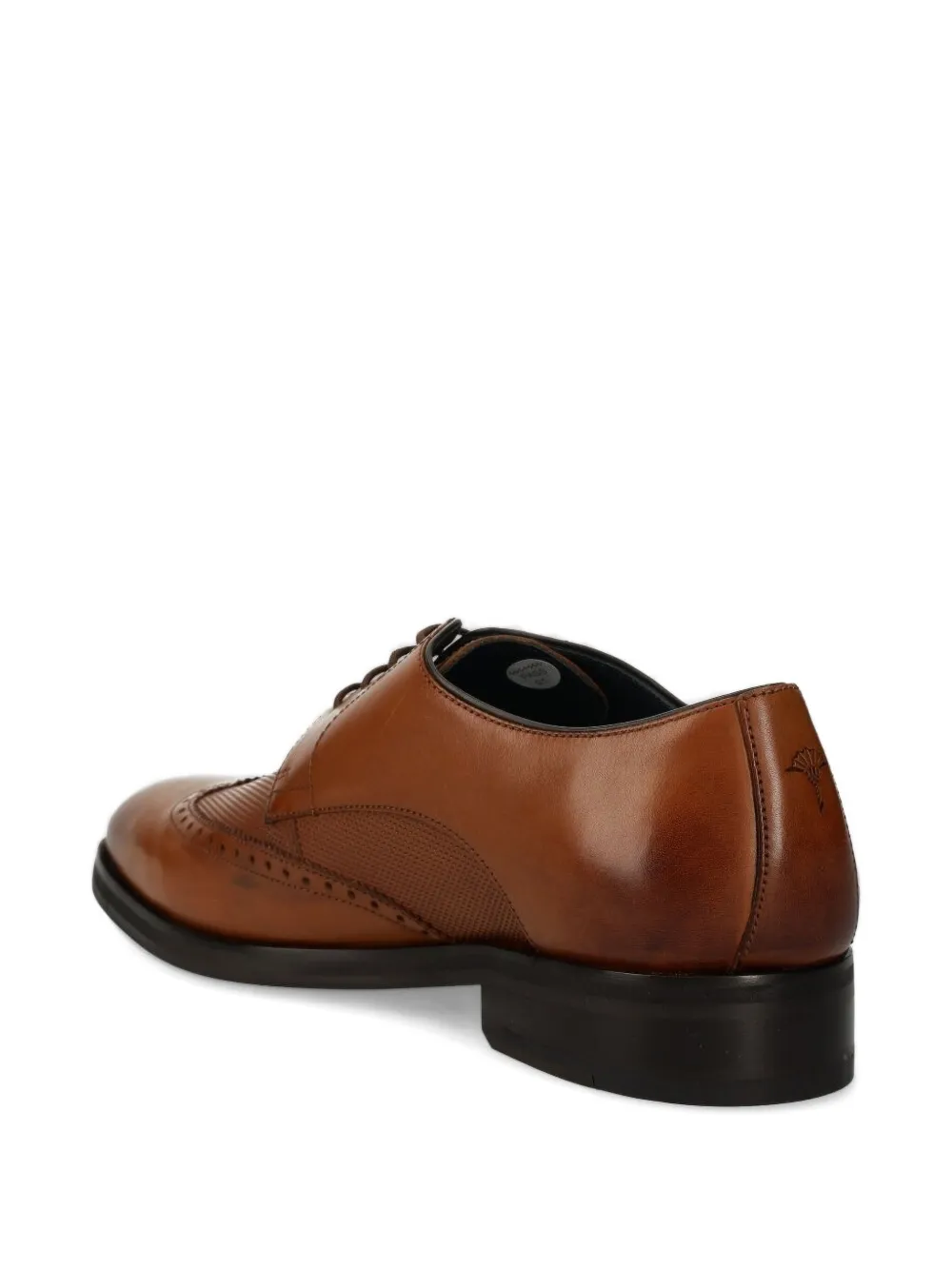 Joop! brocade wingtip lace-up shoes Brown