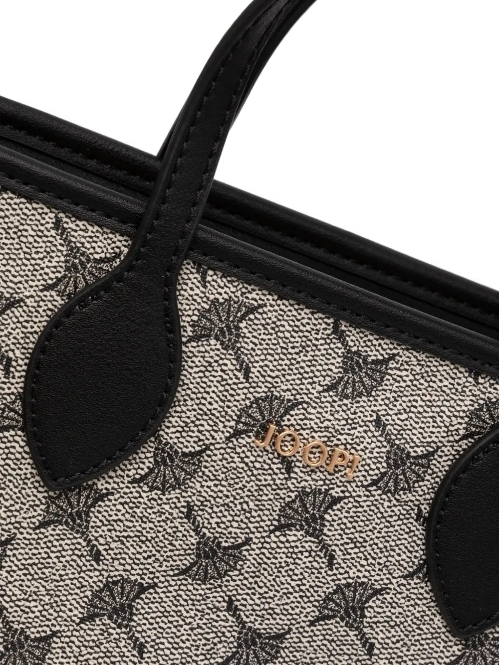 Joop! Leslie handtas met monogram Grijs