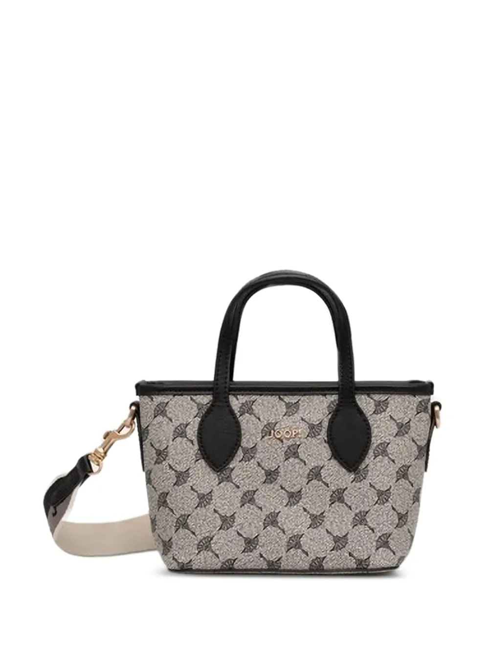 Joop! Leslie handtas met monogram Grijs