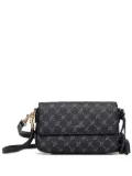 Joop! logo-plaque tassel shoulder bag - Black