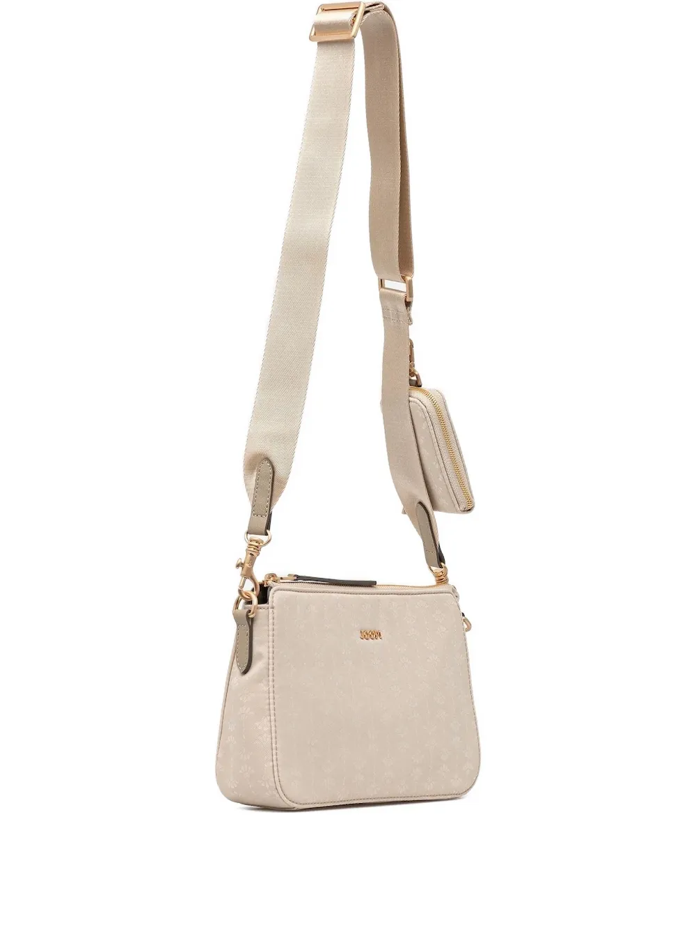 Joop! Jasmina floral-print cross body bag - ニュートラル Joop! Jasmina floral-print cross body bag - ニュートラル