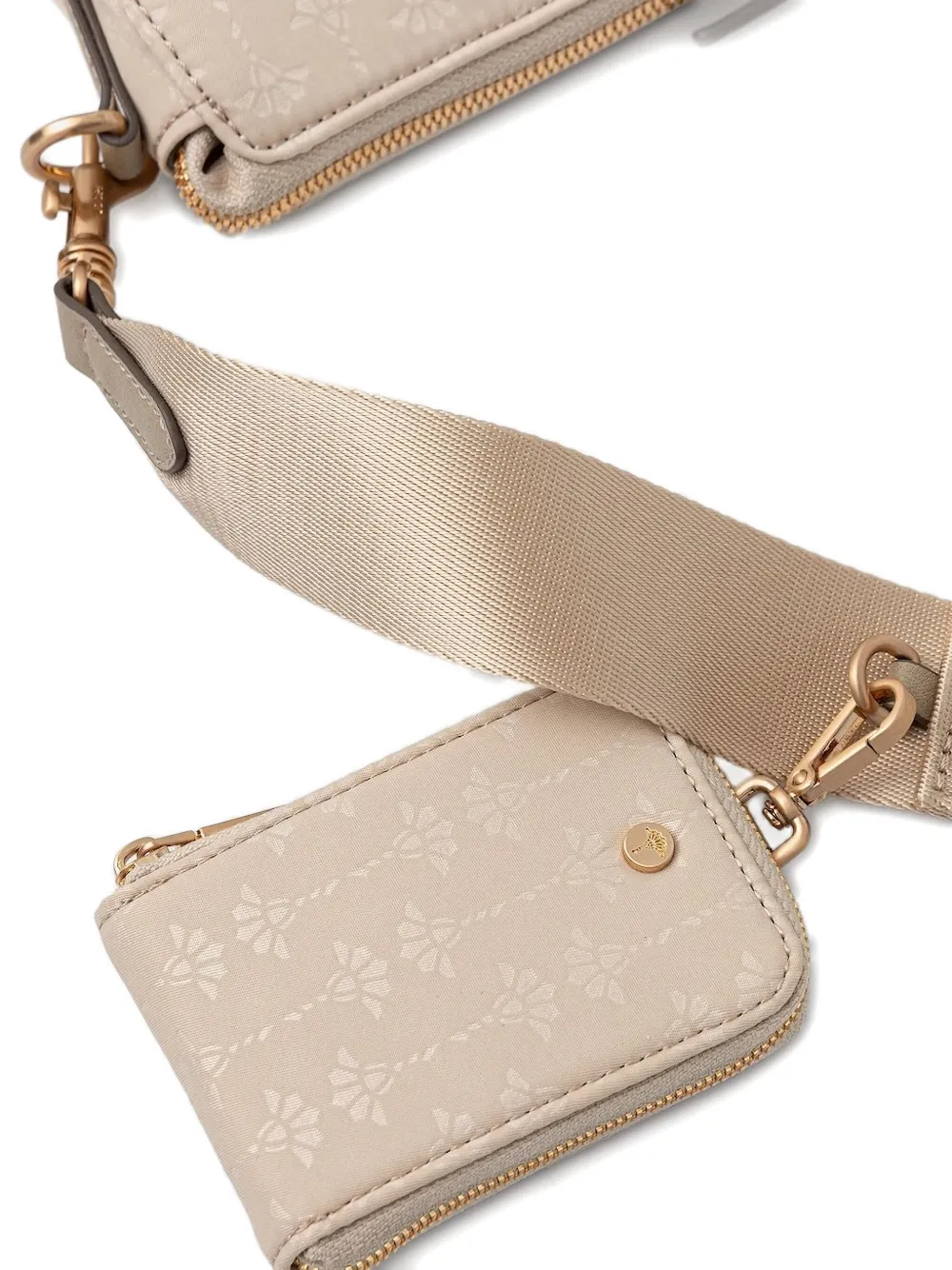 Joop! Jasmina crossbodytas met bloemenprint Beige