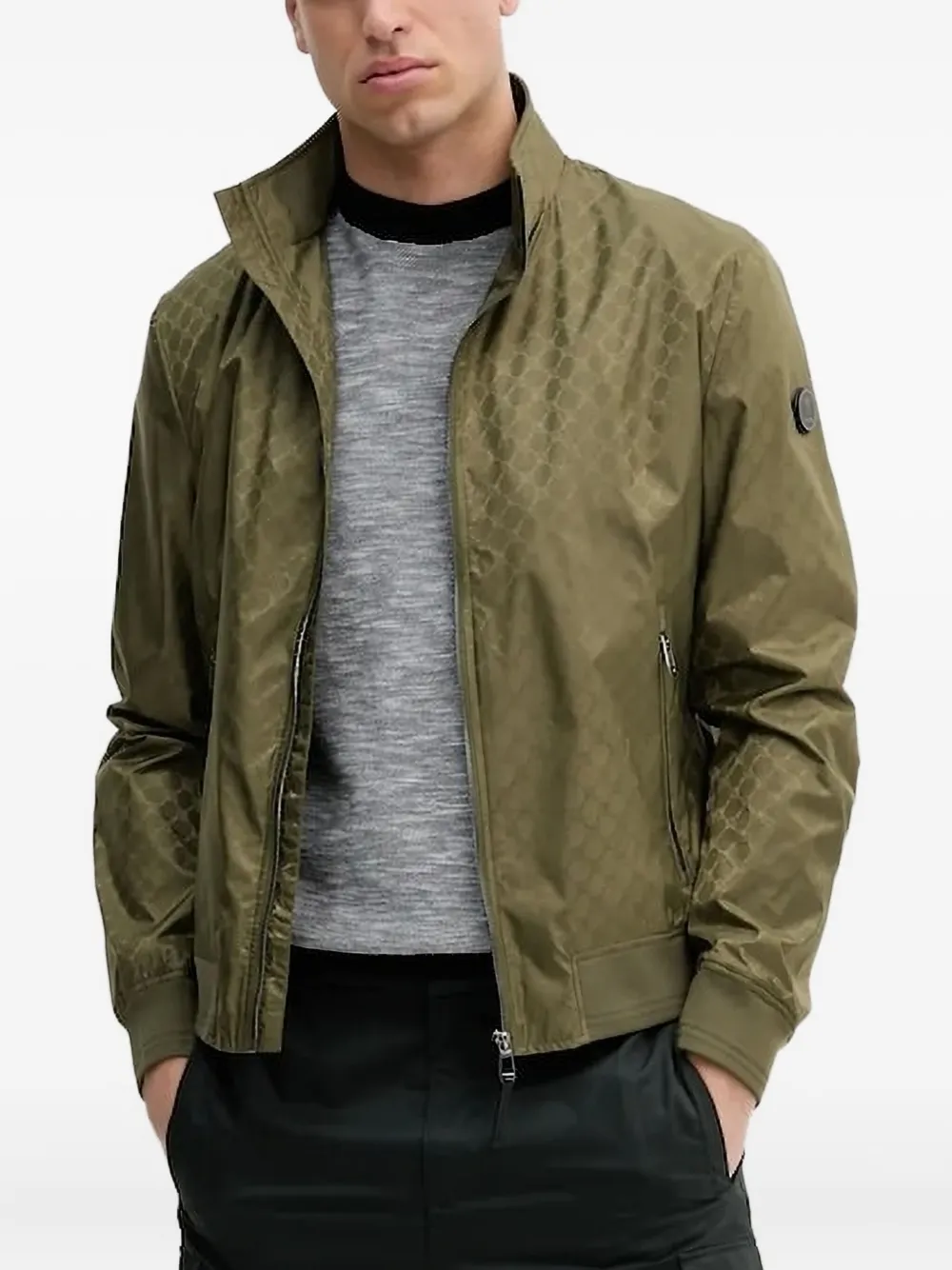 Joop! Vico Cornflower long-sleeves jacket Groen