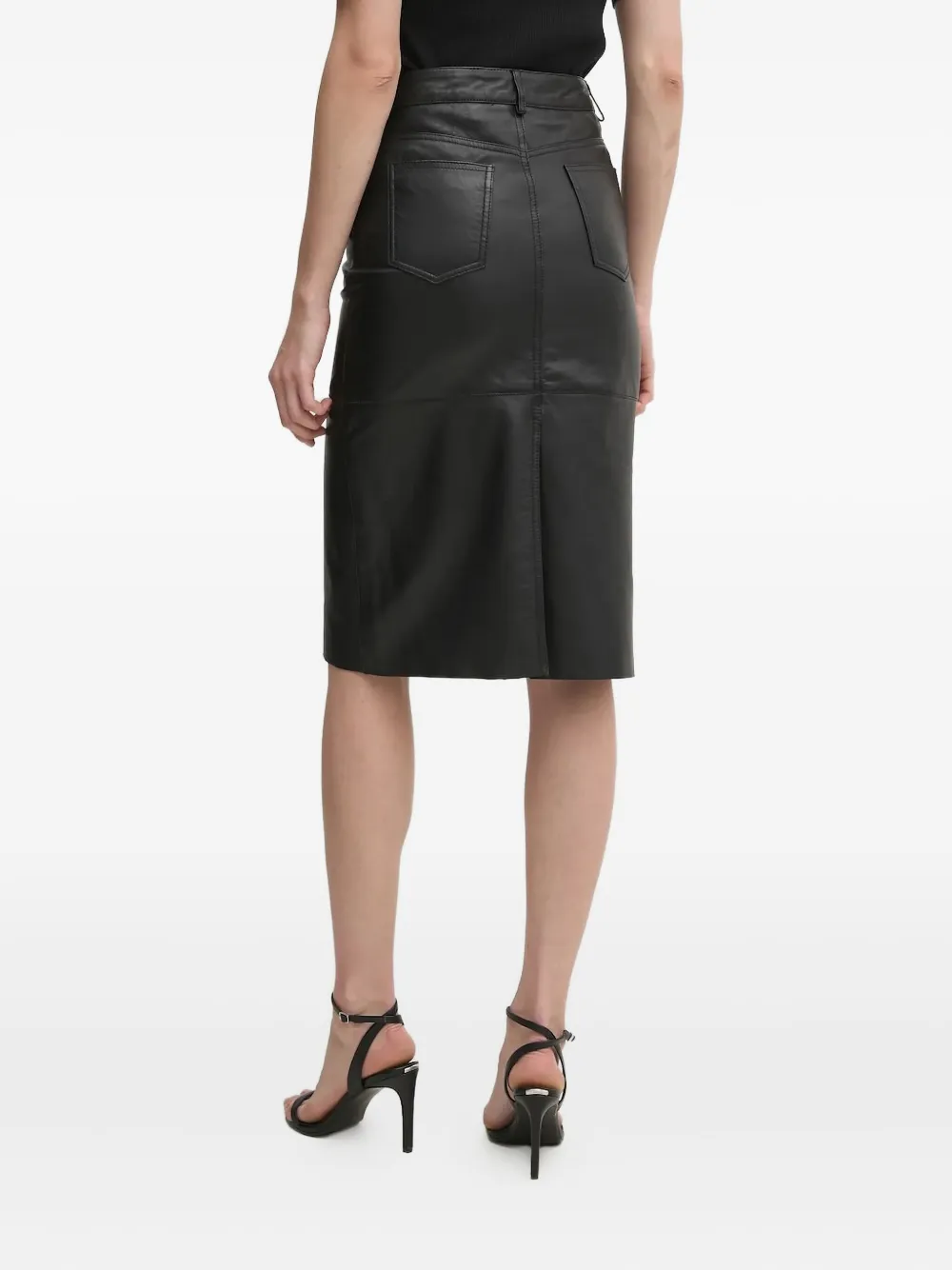 Joop! Lynn midi skirt - Zwart