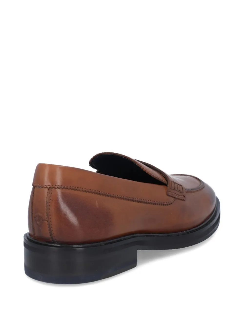 Joop! leather penny loafers Brown