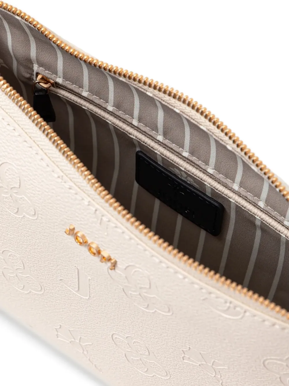 Joop! Crossbodytas met logoplakkaat Wit