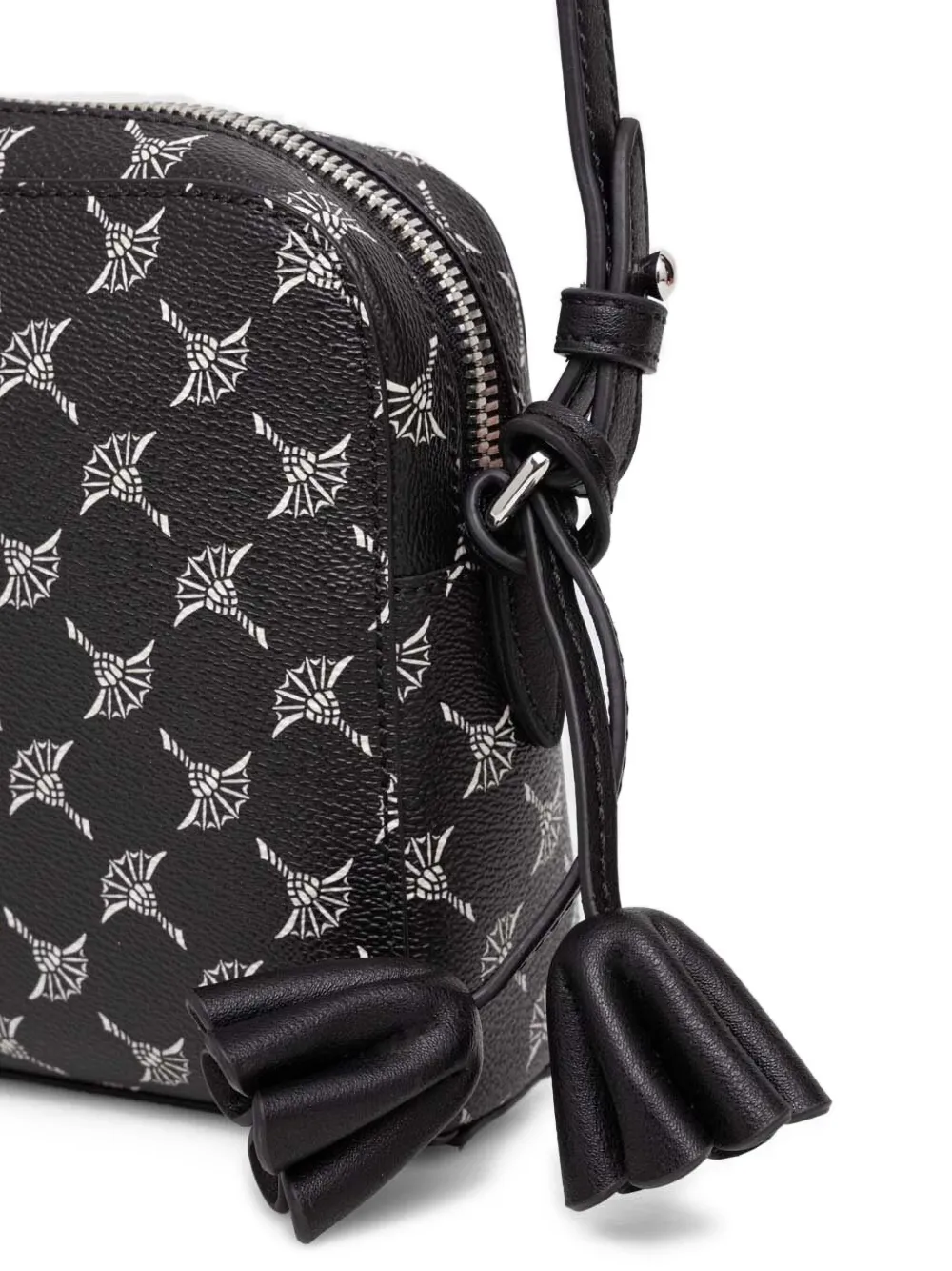 Joop! monogram-tassel cross body bag Zwart