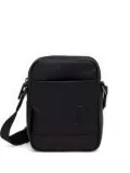 Joop! logo-plaque messenger bag - Black