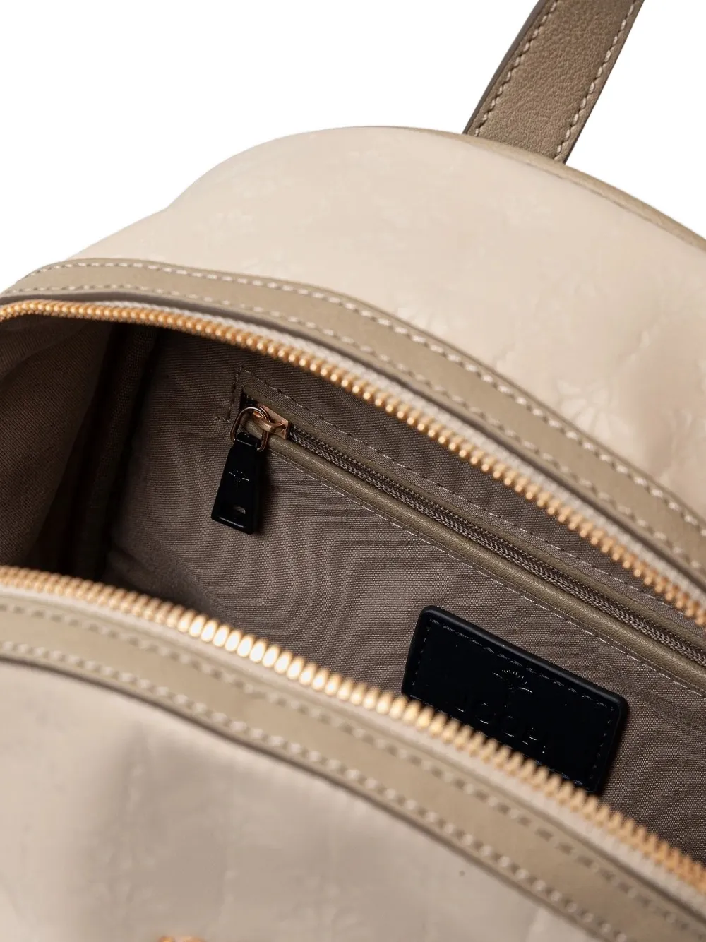 Joop! Verstelbare rugzak met patroon - Beige