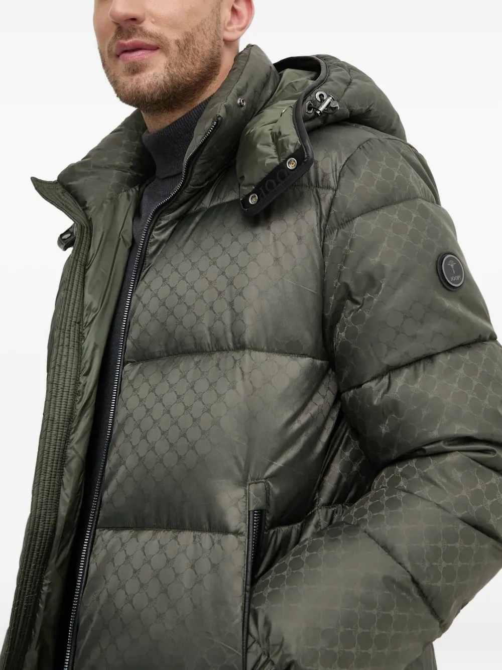 Joop! Jack met logoprint Grijs