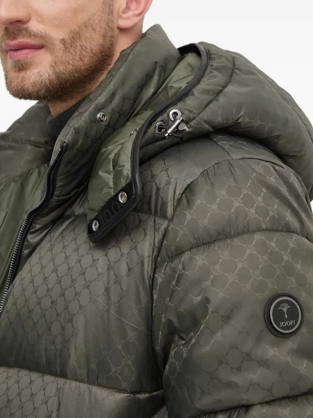 Joop! Jack met logoprint Grijs