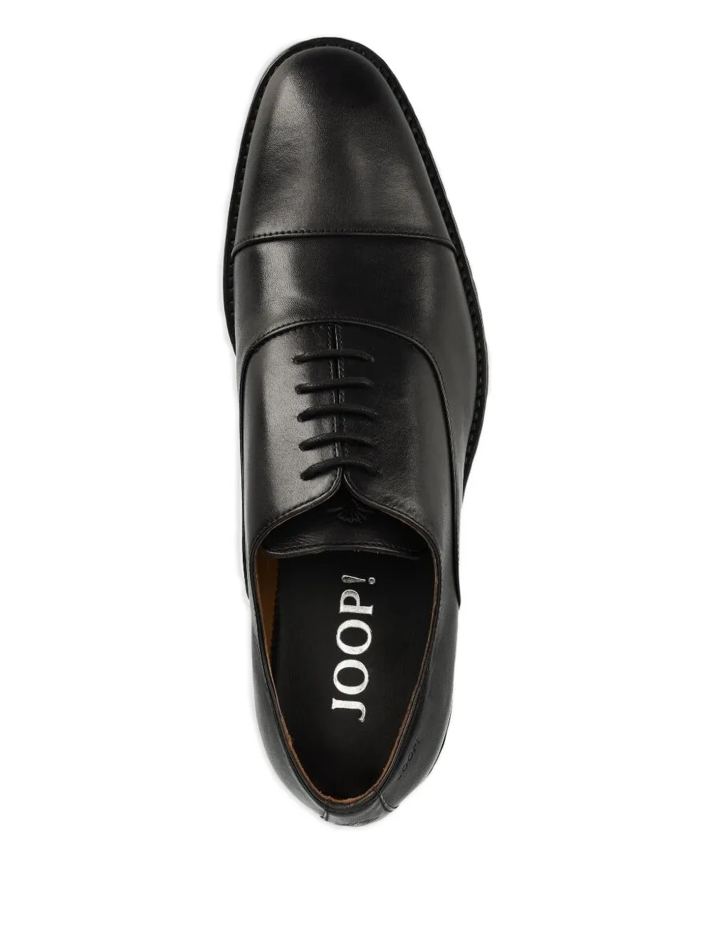 Joop Cap-toe Lace-up Oxford Shoes In Black