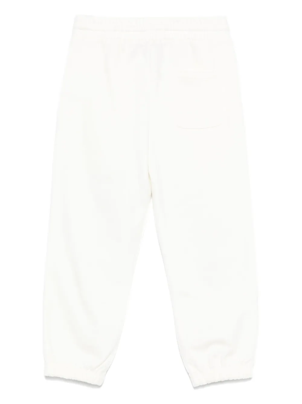 Stella McCartney Kids Broek met bloemenprint en trekkoord Wit
