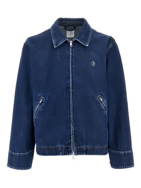 POLAR Cliff denim zip-up jacket