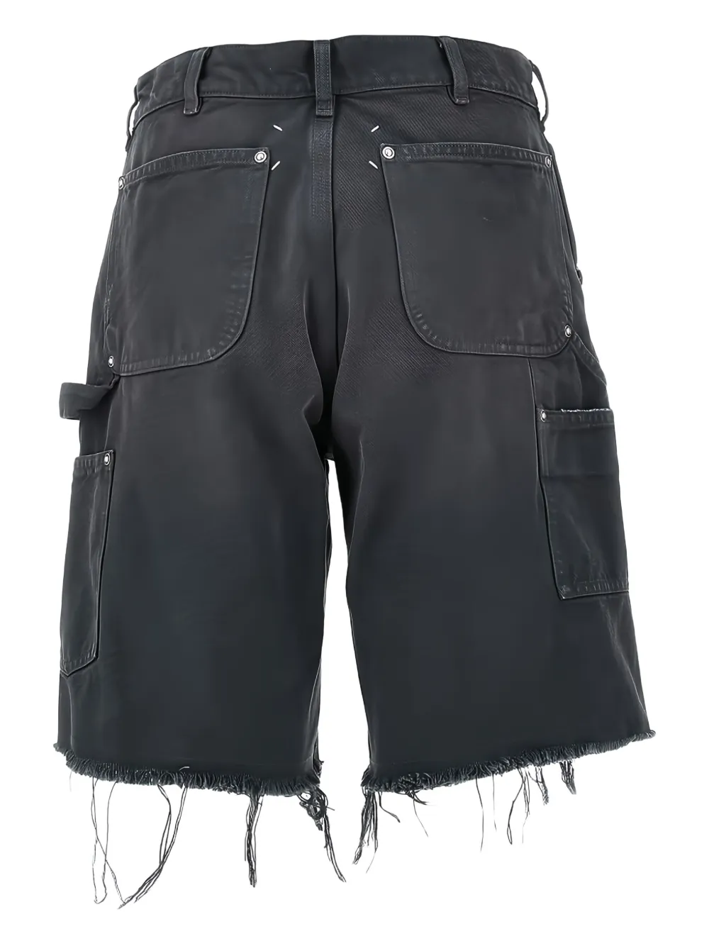 Maison Margiela Cargo shorts met franje Grijs