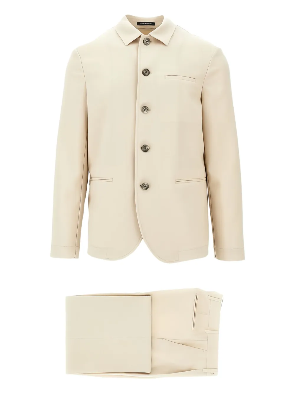 button-up tailored shirt jacket